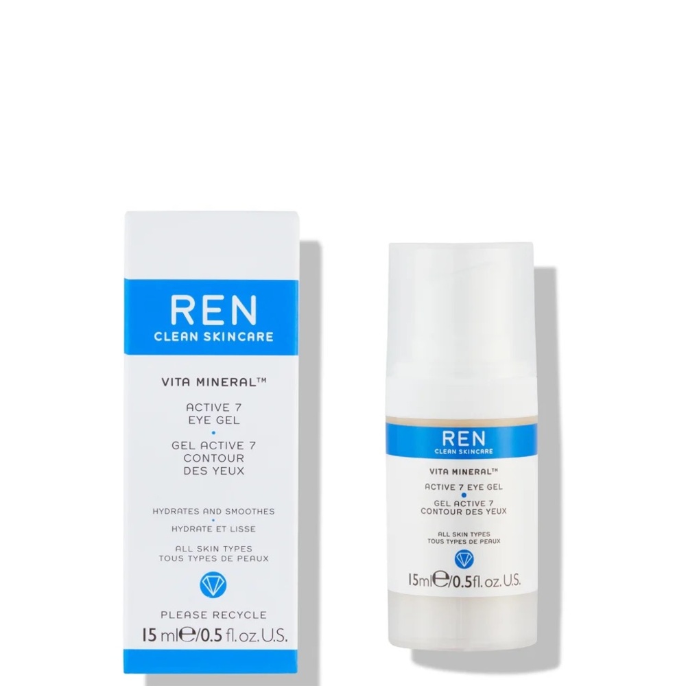 REN Clean Skincare Vita Mineral Active 7 Eye Gel *NIB*